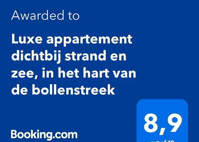Lejlighed Luxe Dichtbij En Zee, In Het Hart De Bollenstreek